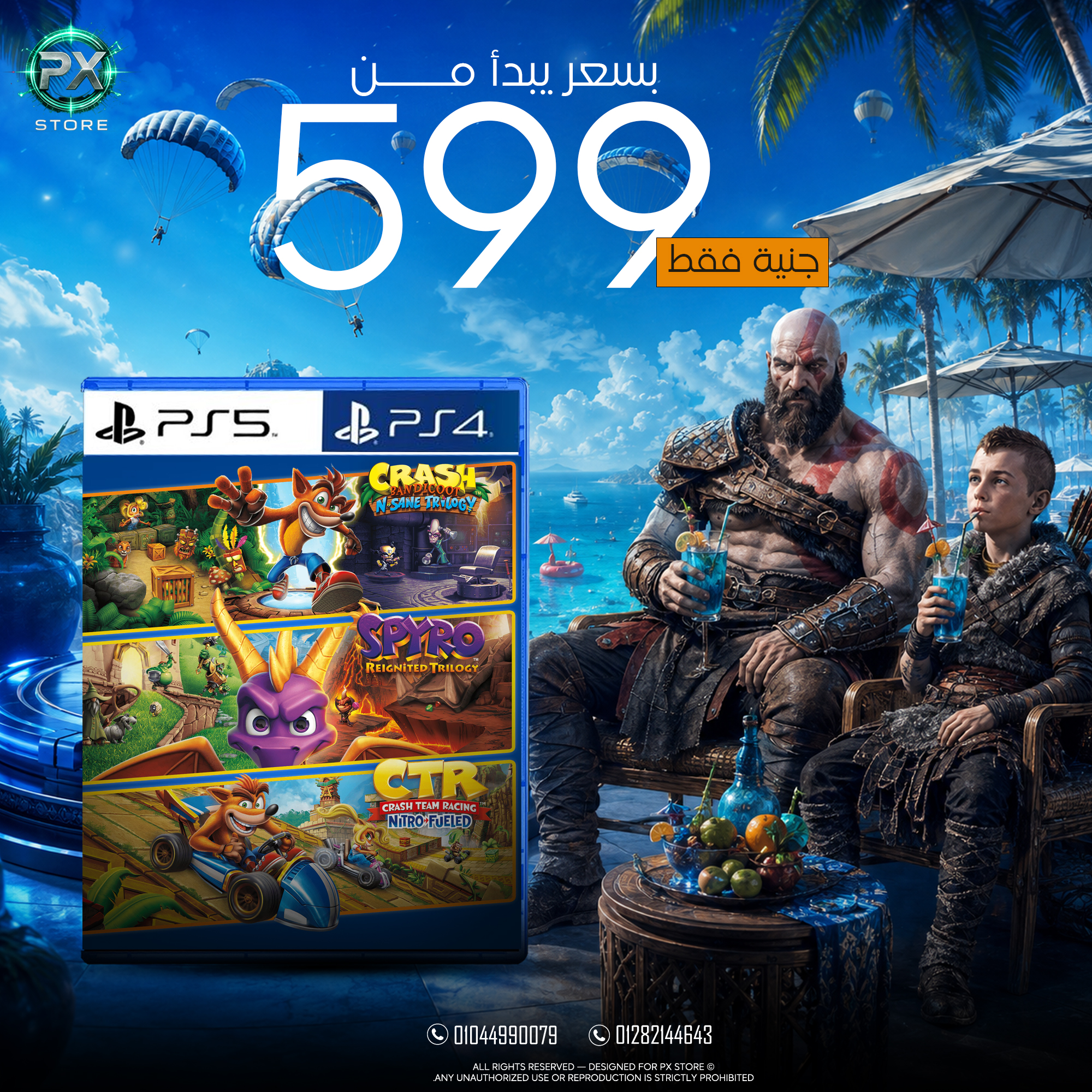 Crash & Spyro Triple Bundle - متجر PX Store مصر