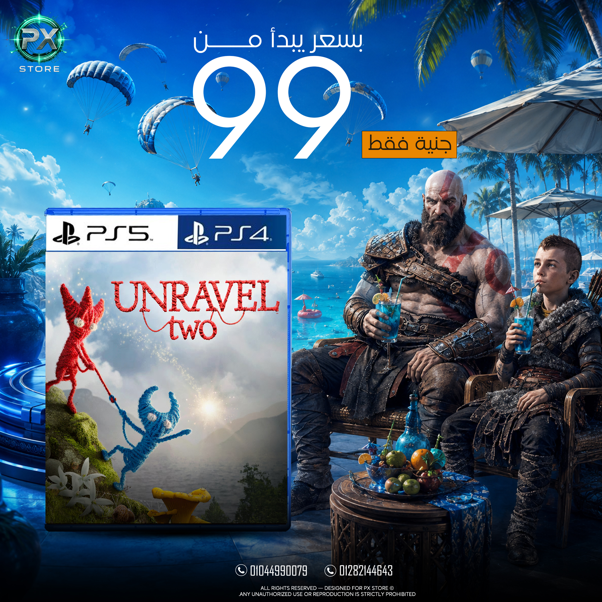 Unravel Two - متجر PX Store مصر